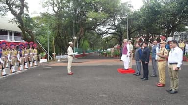 महाबळेश्वर: राज्यपाल आचार्य देवव्रत यांचे महाबळेश्वर येथे आगमन; जिल्हा प्रशासनाने केले स्वागत