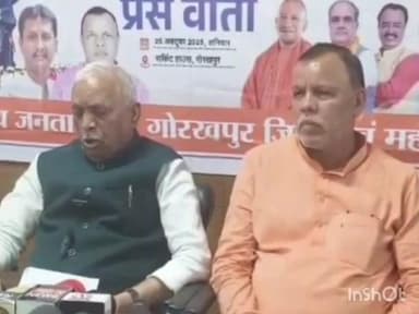 गोरखपुर: लौह पुरुष सरदार वल्लभभाई पटेल की 150वीं जयंती पर विकसित पदयात्राओं का होगा आयोजन, प्रेसवार्ता में दी गई जानकारी