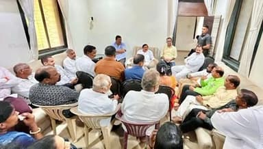 म्हसळा: खासदार सुनील तटकरे यांच्या उपस्थितीत म्हसळा येथे राष्ट्रवादी काँग्रेस पार्टीची तालुकास्तरीय आढावा बैठक संपन्न