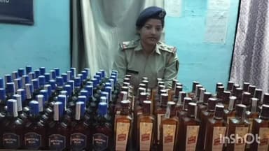 कुर्सेला: कुर्सेला पुलिस ने शेरमारी गांव से एक ट्रैक्टर ट्राली में 41 लीटर अंग्रेजी शराब बरामद की, तस्कर फरार