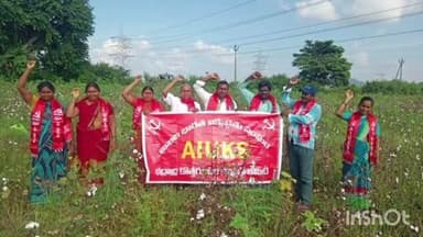 జూలూరుపాడు: అకాల వర్షాల వల్ల పత్తి నష్టానికి ఎకరానికి 50వేల రూపాయలు ప్రభుత్వం చెల్లించాలని డిమాండ్ చేసిన అఖిలభారత రైతు సంఘం నాయకులు