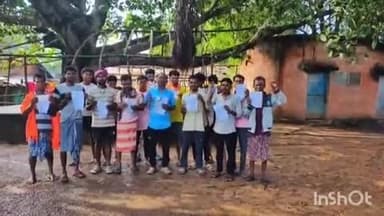 बस्तर: बोड़नपाल मंडल के नदी सागर में वोट चोर गद्दी छोड़ने के लिए हस्ताक्षर अभियान का आयोजन, कांग्रेस कार्यकर्ता हुए शामिल