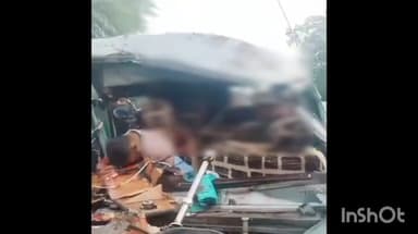 अचलपूर: अंजनगाव-परतवाडा रोडवरील येणी पांढरी फाट्याजवळ एसटी बस व क्रुझरचा भीषण अपघात;तिघांचा मृत्यू, सहा गंभीर