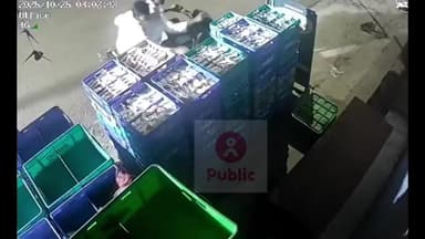 மாதவரம்: மனதில் பெரிய மாத்தூர் பகுதியில் முருகராஜ் என்பவருடைய பால் கடையில் பால் பாக்கெட்டுகளை திருடி செல்லும் இளைஞர்களின் சிசிடிவி காட்சி வெளியாகி பரபரப்பு