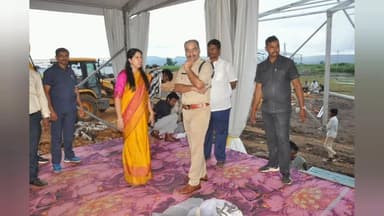 వెల్దుర్తిలో సీఎం పర్యటన ఏర్పాట్ల పరిశీలించిన పల్నాడు కలెక్టర్