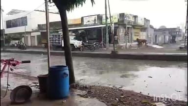 કેશોદ: કેશોદ શહેર તેમજ ગ્રામ્ય પંથકમાં વરસાદી માહોલ, વરસાદી માહોલથી ખેડૂતો ચિંતિત