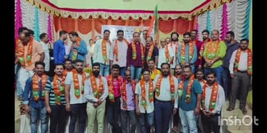 खेड: खेड मधील मनसे कार्यकर्त्यांचा भाजपमध्ये प्रवेश