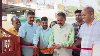 डोईवाला: डोईवाला विधायक बृजभूषण गैरोला ने रविदास मंदिर में टिन शेड का किया लोकार्पण