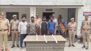 अमेठी: अमेठी पुलिस ने गुंगवाछ हत्या का किया खुलासा, पांच आरोपियों को किया गिरफ्तार