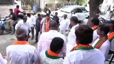 ఖమ్మం అర్బన్: దాడుల సంస్కృతికి కాంగ్రెస్ నాయకులు నాంది పలుకుతున్నారు బిజెపి జాతీయ నాయకుడు పొంగులేటి సుధాకర్ రెడ్డి