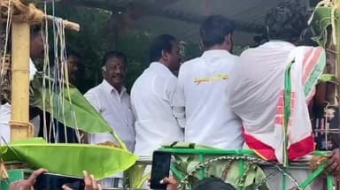 இராமேஸ்வரம்: என்.எஸ்.கே வீதியில் பசும்பொன் முத்துராமலிங்கத் தேவர் சிலைக்கு கும்பாபிஷேகம் முன்னாள் முதல்வர் ஓபிஎஸ் பங்கேற்பு