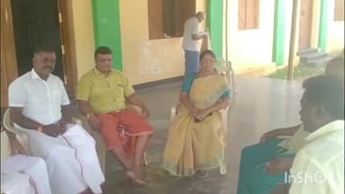 ஆண்டிப்பட்டி: ஆண்டிபட்டி சிலம்பு மஹாலில் BJP நெசவாளர் பிரிவு மாவட்ட நிர்வாகிகள் ஆலோசனை கூட்டம் நடந்தது