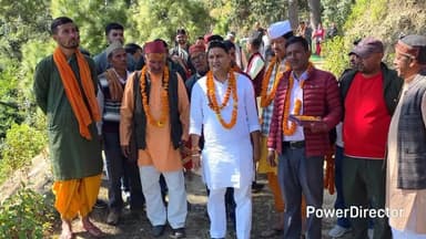 ओखलकांडा: नाई मुख्य मोटर मार्ग से चकदलाड़ गांव तक मोटर मार्ग का उद्घाटन विधायक राम सिंह कैड़ा ने किया