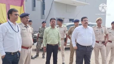 डेहरी: इंद्रपुरी चेकपोस्ट का निरीक्षण पुलिस ऑब्जर्वर ने किया