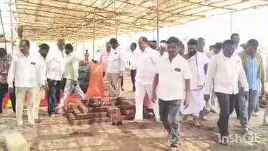 పరకాల అంగడి మైదానంలో కార్తీక మాస పూజల సందర్భంగా యాగశాలను సందర్శించిన ఎమ్మెల్యే