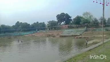 मेसकौर: मेसकौर में सजधजकर तैयार छठ घाट का अंचल अधिकारी ने लिया जायजा