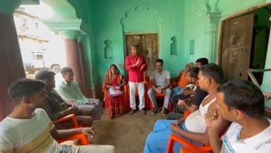 नालंदा:-177 हरनौत विधानसभा क्षेत्र के ग्रामीण वोटरों के बीच पहुँचे डा. मानव , 6 नवम्बर को वोटिंग हेतु की अपील ! खीरू विग...