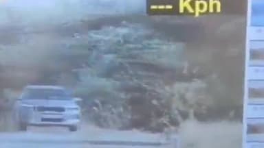 बिलारा: बिलाड़ा में तेज रफ्तार कार 8 बार पलटी, सड़क पर पड़े कंक्रीट से बेकाबू हुई गाड़ी, गाड़ी में बैठे 3 बच्चों समेत 7 लोग