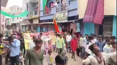 सुसनेर: पांडव जयंती पर ग्राम मोड़ी में बागरी समाज ने निकाली शोभायात्रा