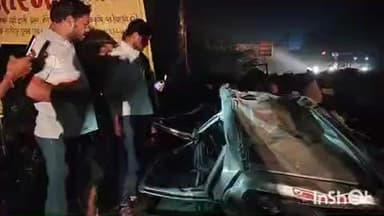 बिंदकी: पहुर मोड़ के समीप धान के बोरों से लदी अनियंत्रित ट्रेलर गाड़ी वैगन आर कार के ऊपर पलटी, दो युवकों की मौत और एक गंभीर घायल