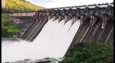 వై:రామవరం:తుఫాను నేపథ్యంలో ముందస్తు జాగ్రత్తగా డొంకరాయి జలాశయం నుంచి పదివేల క్యూసెక్కులు నీరు దిగువకు విడుదల