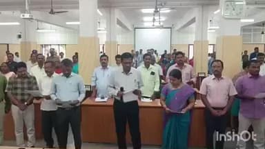 அரியலூர்: மாவட்ட ஆட்சியர் அலுவலகத்தில் ஊழல் தடுப்பு வார உறுதிமொழி ஏற்பு- ஆட்சியர் பங்கேற்பு