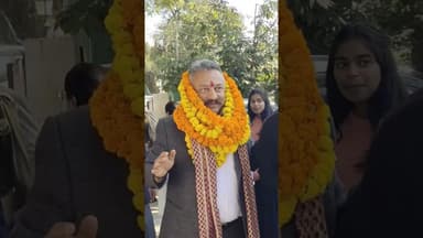 सोलन पहुंचने पर शिक्षा मंत्री रोहित ठाकुर का जोरदार स्वागत #solan #education #mantri