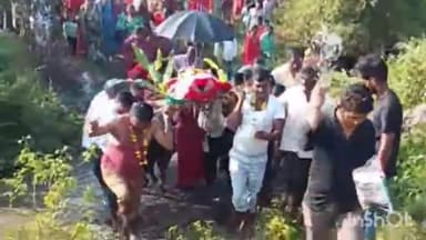 फुलंब्री: पेंडगाव येथील स्मशानभूमी रस्त्यामुळे ग्रामस्थांची कुचंबाना, नवीन स्मशानभूमीसाठी पाठपुरावा सुरू परंतु प्रशासनाचे दुर्लक्ष