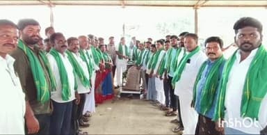 లింగాల: లింగాల మండల కేంద్రంలో మొక్కజొన్న కొనుగోలు కేంద్రం ప్రారంభం