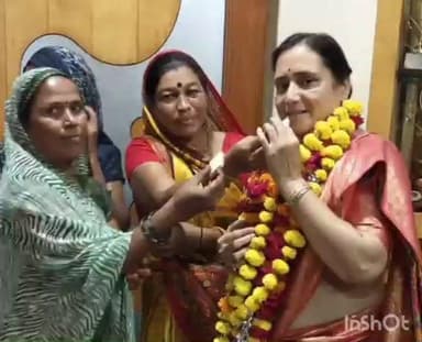 थांदला: थांदला में वाल्मीकि समाज की महिलाओं ने भाजपा प्रदेश मंत्री का किया स्वागत