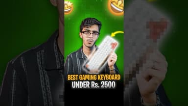 Best Gaming Keyboard Under Rs. 2,500🔥 #officehack #keybaord #gamingkeyboard #mechanicalkeyboard