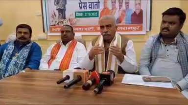 बलरामपुर: सरदार पटेल की 150वीं जयंती पर भाजपा चलाएगी एकता अभियान, रन फॉर यूनिटी व पदयात्रा का आयोजन: प्रभारी मंत्री राकेश सचान