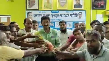 ইলামবাজার: জয়দেব অঞ্চল তৃণমূল কমিটির পক্ষ থেকে ইলামবাজার ব্লক তৃণমূল কংগ্রেসের সভাপতি পুনঃরায় হওয়ার জন্য সম্বর্ধনা জানানো হয়