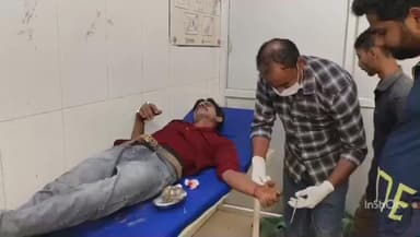 छिबरामऊ: सैय्यद बाड़ा का रहने वाला एक मजदूर लोहे की चादर गिरने से घायल, भर्ती कर उपचार जारी