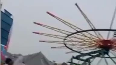 સિધ્ધપુર: સિધ્ધપુરના પ્રસિદ્ધ કાત્યોકના મેળા પૂર્વે ચગડોળ ઉપર લાઈટ ચાલુ કરવા ચડેલો ઈસમ પટકાતા ઇજાઓ