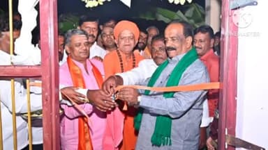 ನವಲಗುಂದ: ತಡಹಾಳ ಗ್ರಾಮದಲ್ಲಿ ಭಾರತ ನಿರ್ಮಾಣ ರಾಜೀವ್ ಗಾಂಧಿ ಸೇವಾ ಕೇಂದ್ರದ ಉದ್ಘಾಟನೆ ನೆರವೇರಿಸಿದ ಶಾಸಕ ಎನ್.ಎಚ್.ಕೋನರಡ್ಡಿ