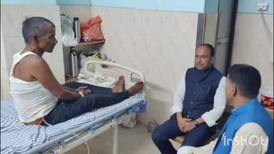 भंडरिया: भाजपा मंडल अध्यक्ष राजेश्वर ठाकुर की तबीयत बिगड़ी, अस्पताल में भर्ती, नेताओं ने ली स्वास्थ्य की जानकारी