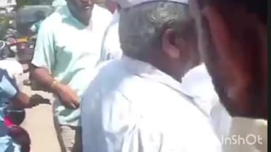 भूम: शहरातील ओंकार चौकाजवळ खाजगी ट्रॅव्हल चे ब्रेक फेल सुदैवाने जीवितहानी टाळली