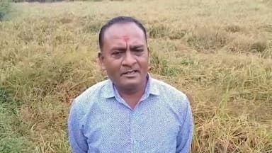 શહેરા: કમોસમી વરસાદથી થયેલા નુકસાન અંગે સરકાર સર્વે કરાવી સહાય ચૂકવે તેવી ખેડૂતોની માંગ,ખેડૂત કરણસિંહ સોલંકીએ પણ માંગ કરી.