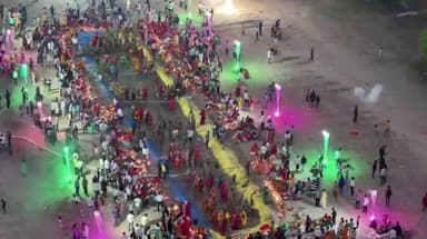 गाज़ीपुर: छठ महापर्व सीसीटीवी और ड्रोन से घाटों की निगरानी के बीच सम्पन्न, डीएम-एसपी ने किया घाटों का निरीक्षण