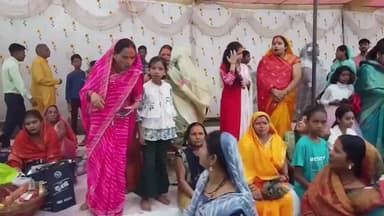 नौरोजाबाद: नगर नौरोजाबाद में श्रद्धा और आस्था के साथ छठ महापर्व मनाया गया