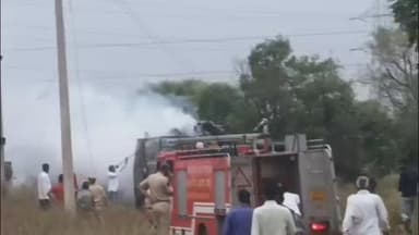 शाहपुरा: जयपुर में मजदूरों से भरी बस में लगी आग, 2 की मौत और 10 झुलसे, एक बार फिर बड़ा हादसा