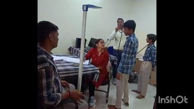 राहतगढ़: बालक छात्रावास में छात्रों का स्वास्थ्य परीक्षण किया गया