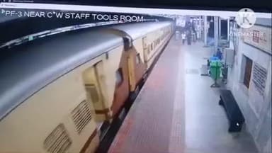 ஈரோடு: ஓடும் ரயிலில் ஏற முயன்று தவறி விழுந்த பெண் பயணியை காப்பாற்றிய பாதுகாப்பு படை வீரர்