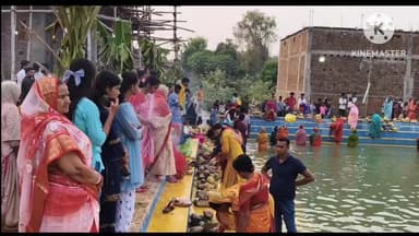 बसंतराय: बसंतराय में उदीयमान भास्कर को अर्घ्य के साथ छठ महापर्व का समापन