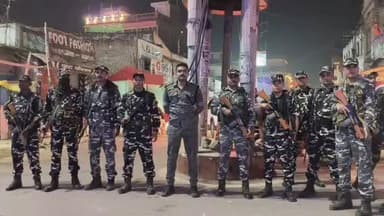 डुमरा: छठ पूजा पर सीतामढ़ी के मेहसौल चौक में भारी सुरक्षा व्यवस्था, सीएपीएफ और जिला पुलिस तैनात