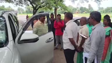 காஞ்சிபுரம்: தாட்டி தோப்பு பகுதியில் காஞ்சிபுரம் சட்டமன்ற உறுப்பினர் ஆய்வு செய்தார்