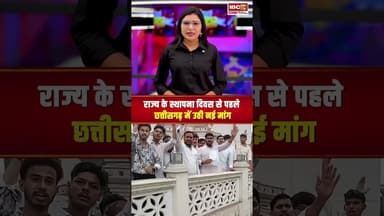 राज्य के स्थापना दिवस से पहले छत्तीसगढ़ में उठी नई मांग | #cgnews #nsui #chhattisgarh #sthapnadiwas