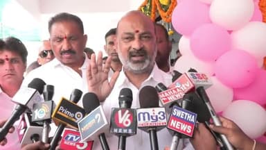 సైదాపూర్: వంగరలో గురుకుల విద్యార్థిని ఉరివేసుకుని ఆత్మహత్య చేసుకోవడం దారుణం : కేంద్ర హోంశాఖ సహాయ మంత్రి బండి సంజయ్