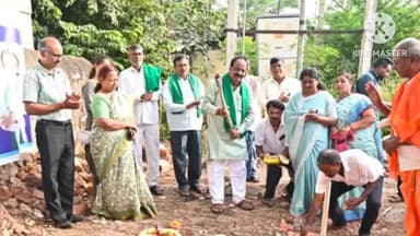 ನವಲಗುಂದ: ನವಲಗುಂದದಲ್ಲಿ ಶವ ಪರೀಕ್ಷಾ ಕಟ್ಟಡ ನಿರ್ಮಾಣ ಕಾಮಗಾರಿಗೆ ಭೂಮಿಪೂಜೆ ನೆರವೇರಿಸಿದ ಶಾಸಕ ಎನ್.ಎಚ್.ಕೋನರಡ್ಡಿ